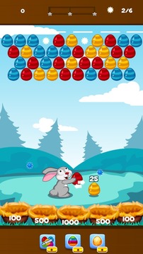 Bubble Crush Bunny游戏截图3