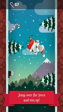 Running Santa - Candy climb游戏截图2