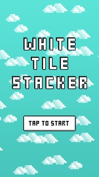 White Tile Stacker游戏截图1