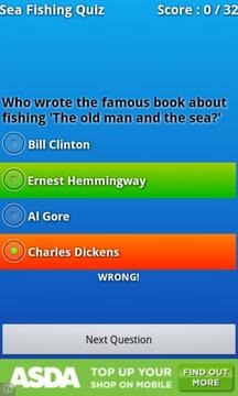 Best Sea Fishing Quiz游戏截图2