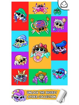 Spider Evolution - Idle Cute Kawaii Clicker游戏截图2