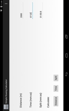 Simple Rowing Calculator游戏截图4