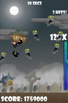 Zombie Ninjas Free游戏截图2