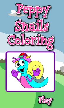 Coloring Peppy Snails游戏截图1