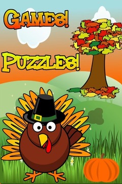 Thanksgiving Puzzle Games Free游戏截图2