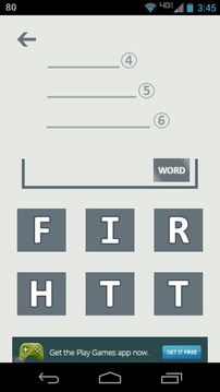 4-5-6 FREE: Word Game游戏截图2