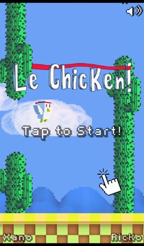 Le Chicken - Tap Game游戏截图1