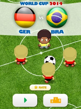 BRAZIL vs GERMANY: 1 x 7游戏截图2