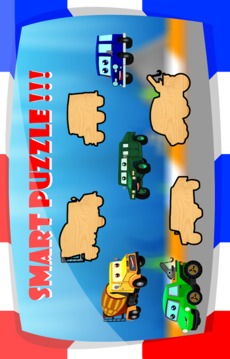 Baby Shark Puzzle Cars游戏截图1