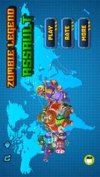 Zombies Legend Assault游戏截图1