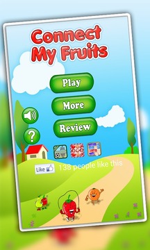 Connect My Fruits游戏截图1