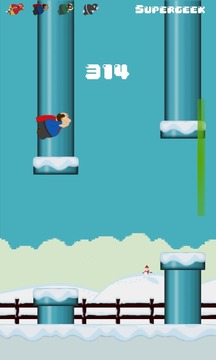 Flappy Geek - Free游戏截图2