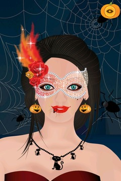 Halloween Girl Dress Up Game游戏截图1