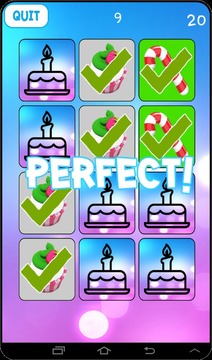 Candy And Cake Memory游戏截图4