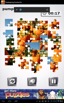 Thanksgiving Puzzles - FREE游戏截图3