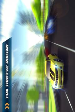 3D Traffic Toon Racer 2015游戏截图3