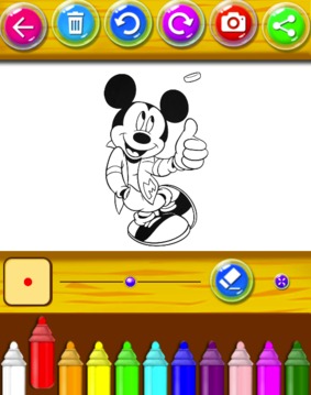 Mouse Coloring Page Games游戏截图4