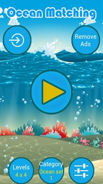 Ocean Matching Game游戏截图2