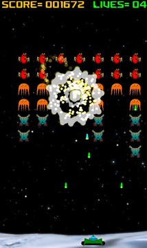 Alien Raiders (Space Invaders)游戏截图5