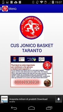 Cus Jonico Basket Taranto游戏截图1