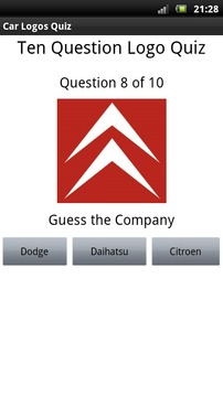 Car Logos Quiz游戏截图2