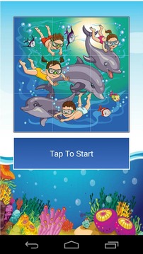 Sea Life Tile Puzzle游戏截图4