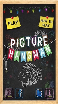 Picture Hangman（上吊图片猜词）游戏截图1