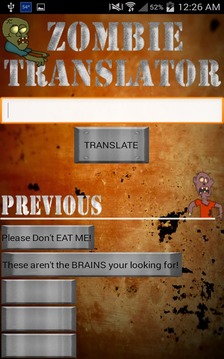 Zombie Translator游戏截图4