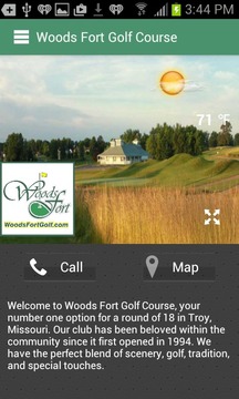 Woods Fort Golf Course游戏截图1