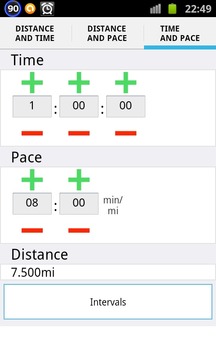 Running pace calculator游戏截图2