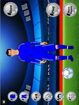 Cool Footballer Fun Dressup游戏截图5