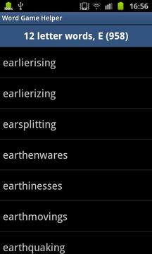 Word Game Helper Free游戏截图4