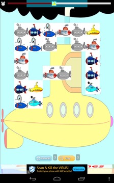 Submarine Match Game游戏截图3