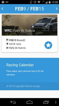 Racing Calendar游戏截图1