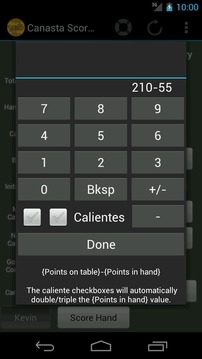 Canasta ScoreKeeper (Trial)游戏截图3