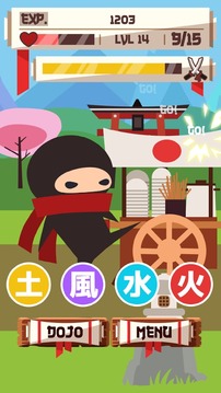 Battle Ninja Clicker游戏截图2