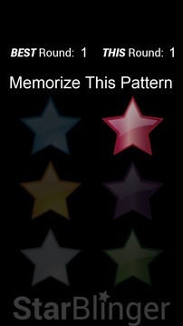 StarBlinger Memory Test Game游戏截图3