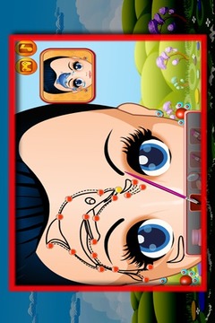 Salon Game : Face Painting游戏截图2