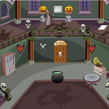 Halloween Palace Escape游戏截图1