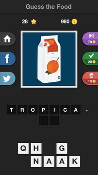 Icontrivia : Food游戏截图5