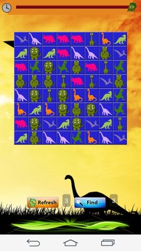 Dinosaur Matching Game游戏截图2