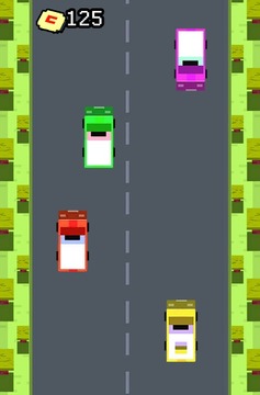 Mine Blocky Road Racing游戏截图2