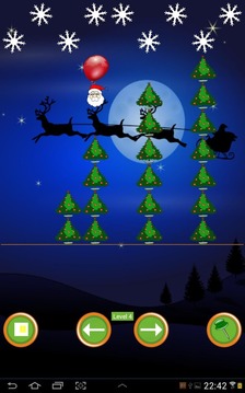 Drop Santa (catch xmas trees)游戏截图1