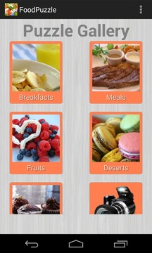 Cake and Food Puzzle游戏截图1