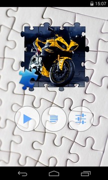 Motorcycles Jigsaw Puzzle游戏截图1