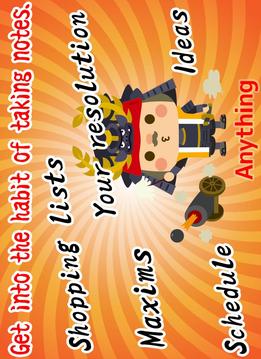 Samurai Trivia Sticky Note游戏截图5