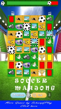 Soccer Mahjong Game for kids游戏截图1