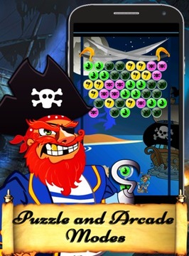 Frenzy Pirate: Bubble Shooter游戏截图2