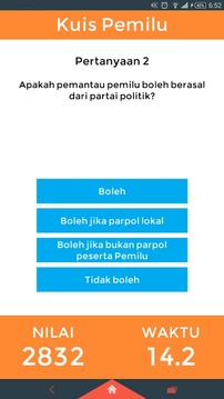 Kuis Pemilu游戏截图4