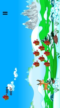 Rudolph the Reindeer Run游戏截图2